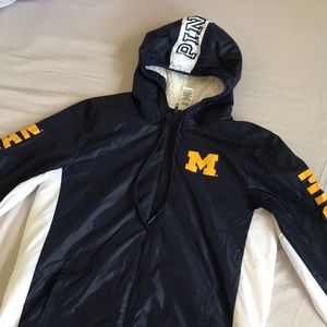 Victoria’s Secret university of Michigan jacket